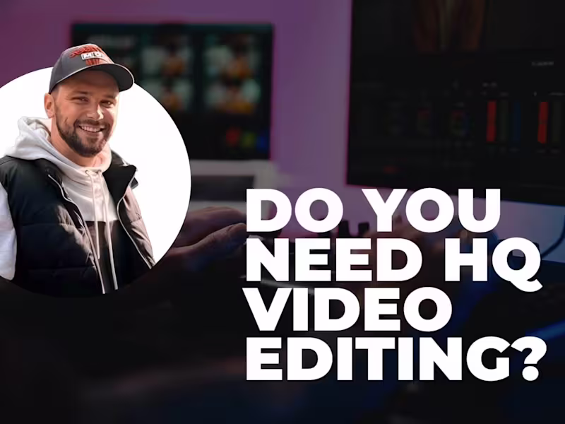 Cover image for I will do professional video editing with post production