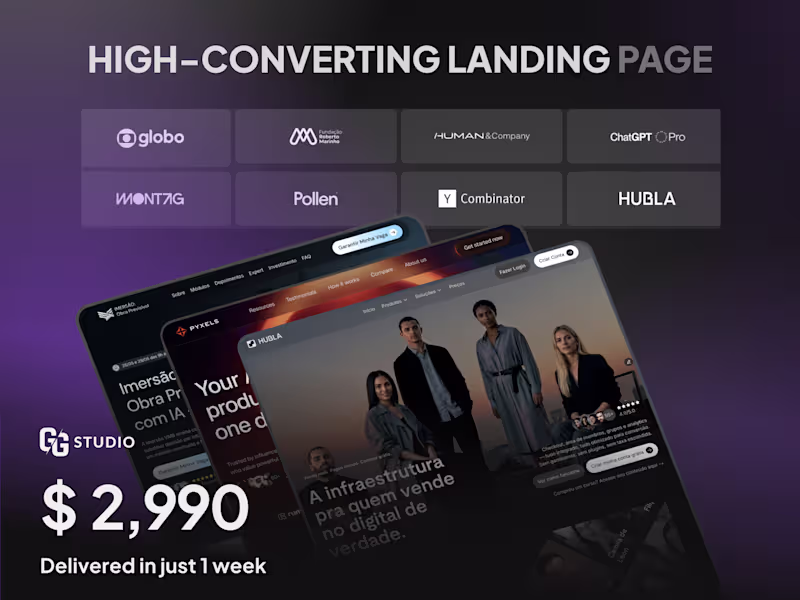 Cover image for Conversion-Focused Landing Page Design