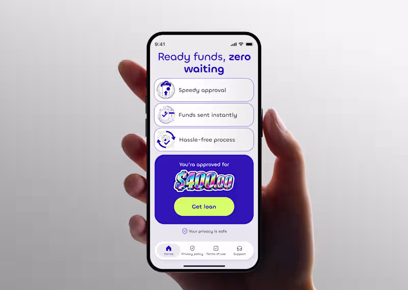 Cover image for UI/UX Design for Fintech Micro-Loan App
