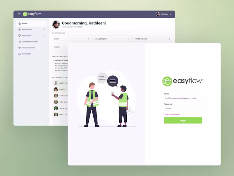 Cover image for Easy Signs: Empowering employees with a better internal app