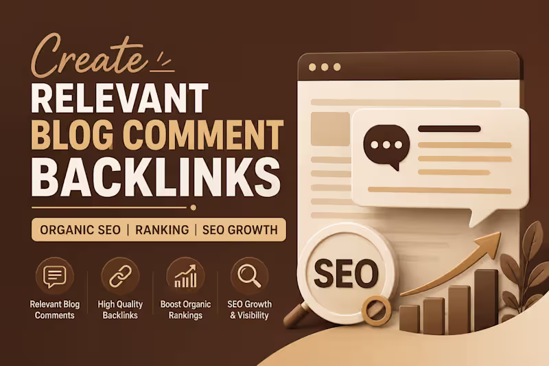 Cover image for Relevant Blog Comment Backlinks for Organic SEO Growth