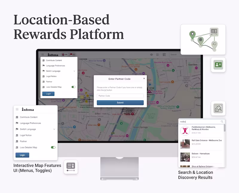 Cover image for Developed a Laravel-based location platform