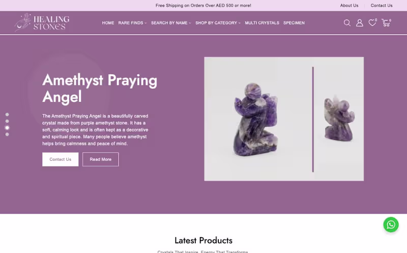 Cover image for Healing Stones UAE | SEO