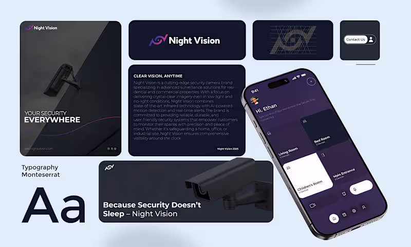 Cover image for Night Vision | Visual Identity