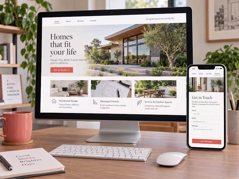 Cover image for Three-Page Starter Website for Small Businesses