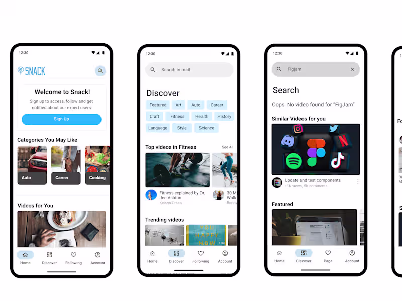 Cover image for UI, UX wireframe for your mobile app in figma 