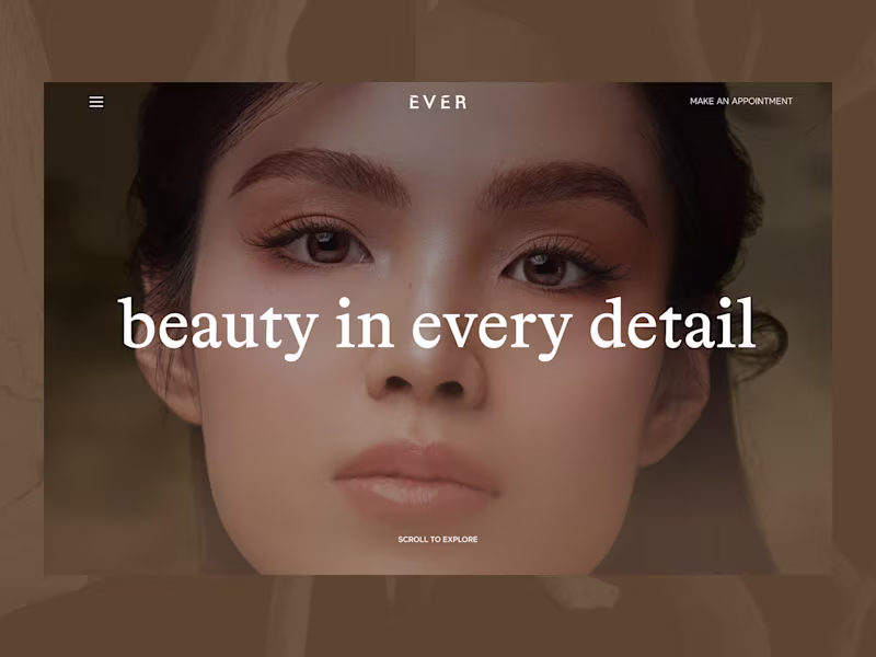 Cover image for Luxury Spa & Beauty Studio Website Design