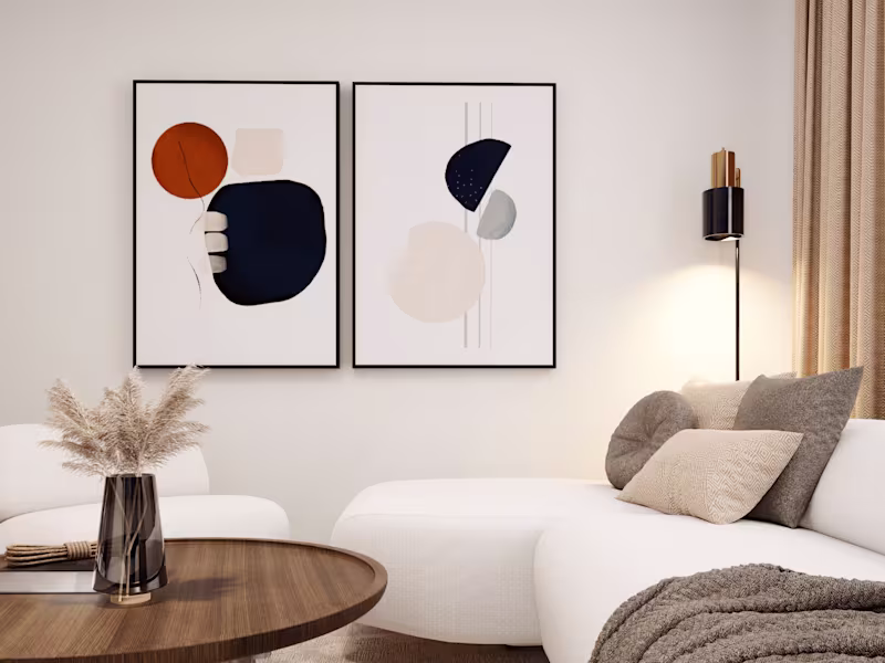 Cover image for Living & Dining room design