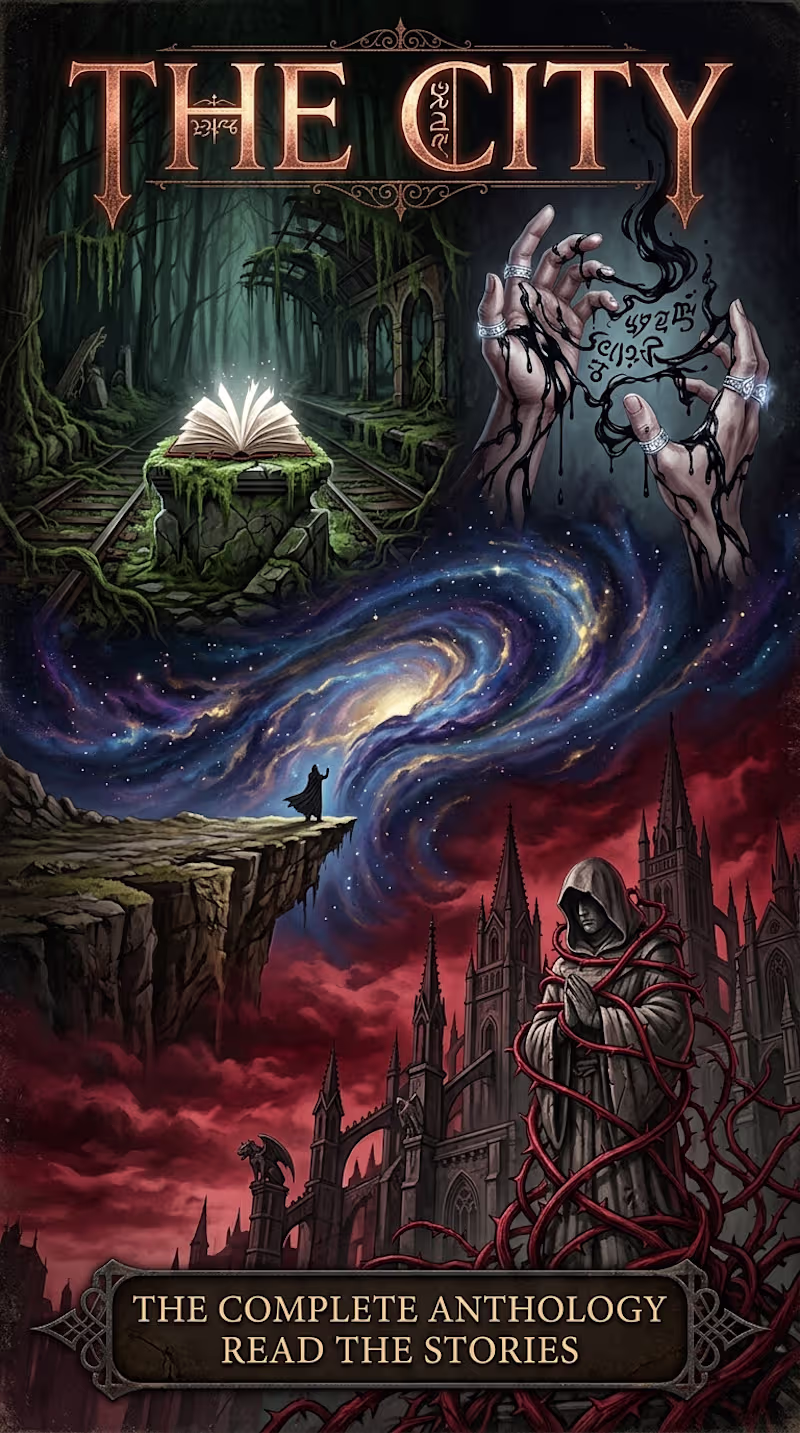 Cover image for The City That Has No Name — A Connected Universe