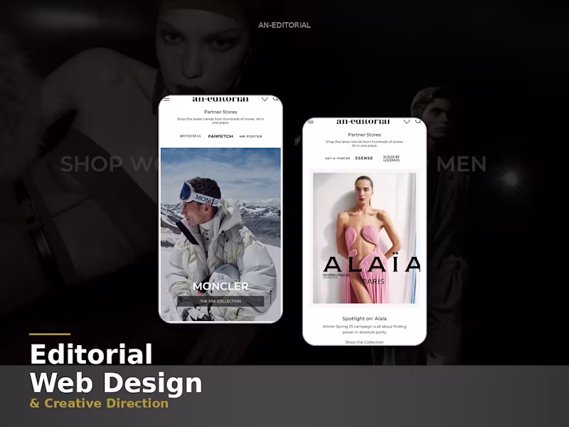 Cover image for Editorial Web Design