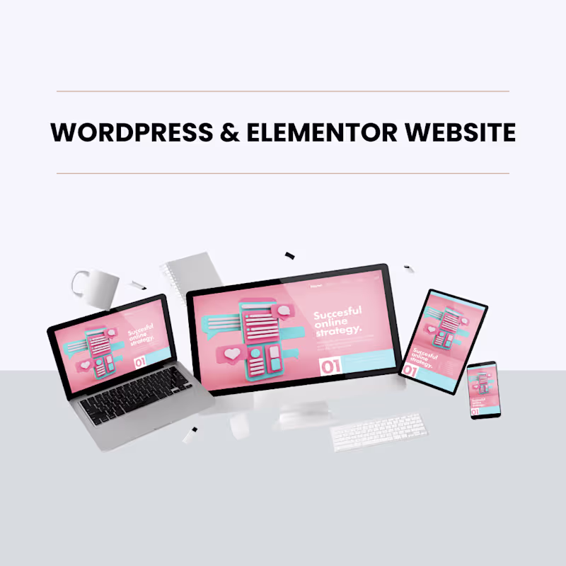 Cover image for WordPress Front-End Development | UI/UX Design