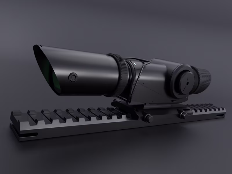 Cover image for Laser scope modelled as a