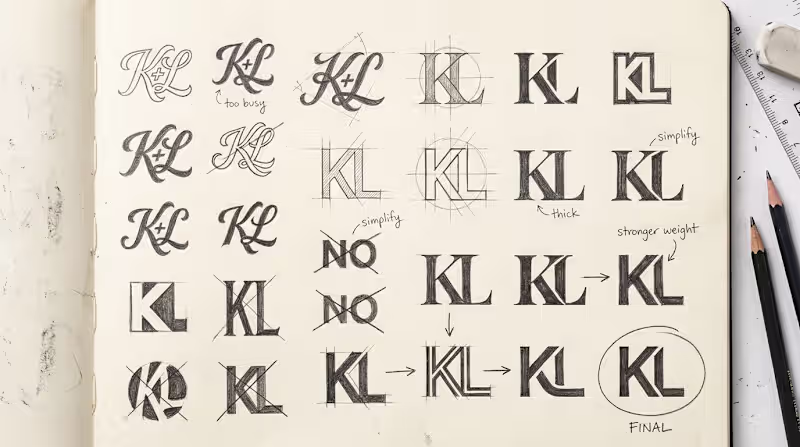 Cover image for Behind every refined logo is