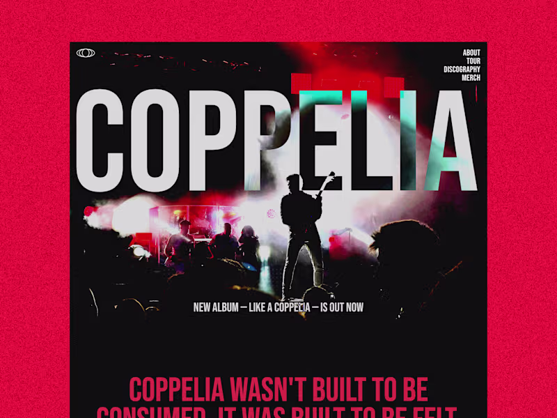 Cover image for Just dropped Coppelia on the