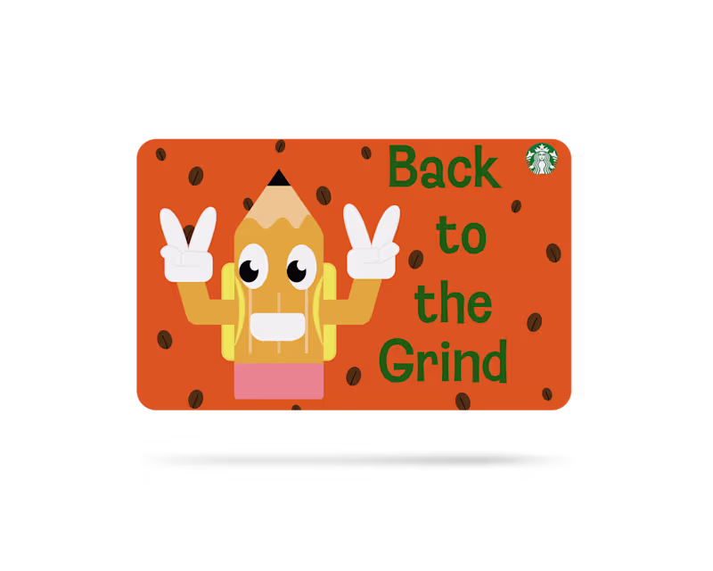 Cover image for Back to the Grind Starbucks Gift Card