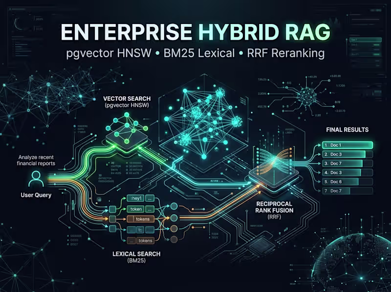 Cover image for Enterprise Hybrid RAG Knowledge Engine & Vector Search