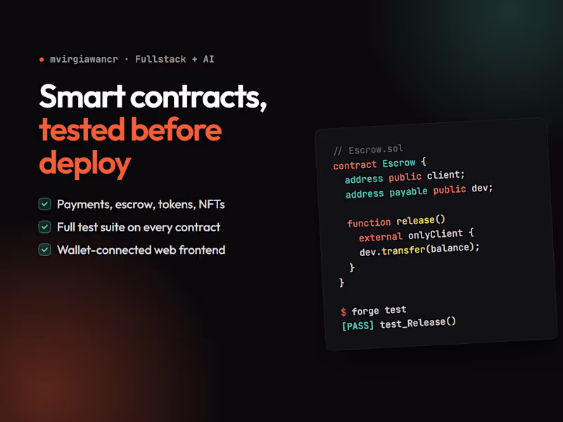 Cover image for Smart Contract Development