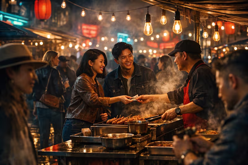 Cover image for Night Market Social Campaign