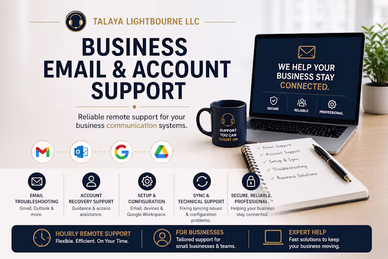 Cover image for Email Recovery & Account Support Services