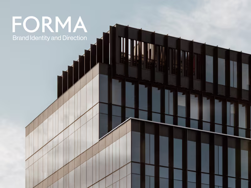 Cover image for FORMA — Brand Identity for SHAPE Properties