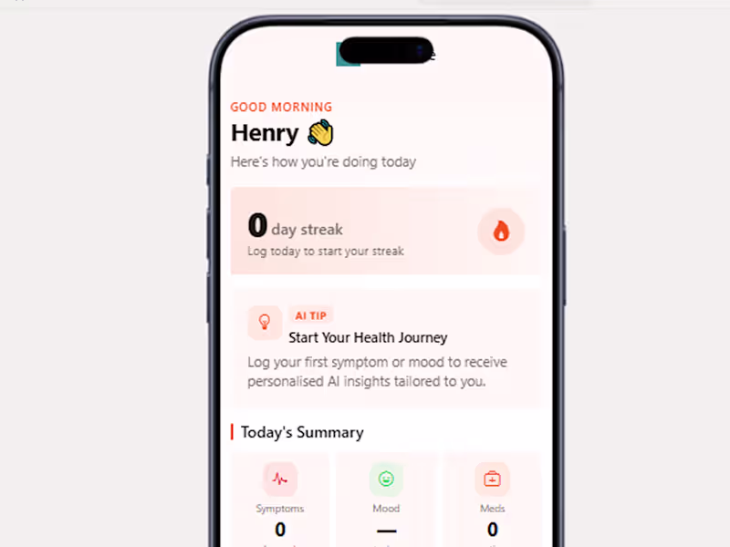 Cover image for BuddyRise — Chronic Condition Companion App | Built in Replit
