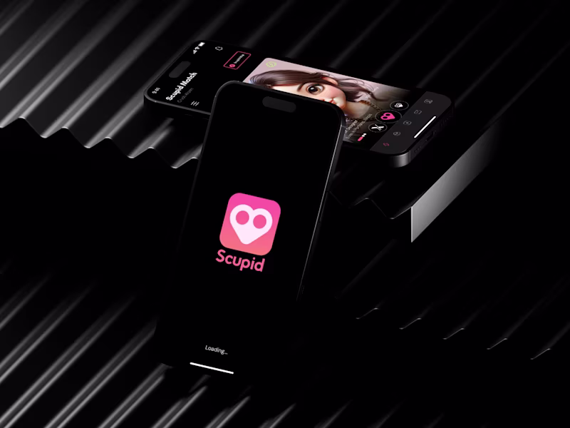Cover image for Scupid – Dating App UI/UX Design