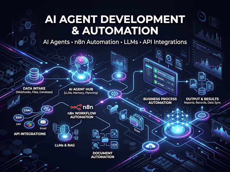 Cover image for AI Agent Development & Automation