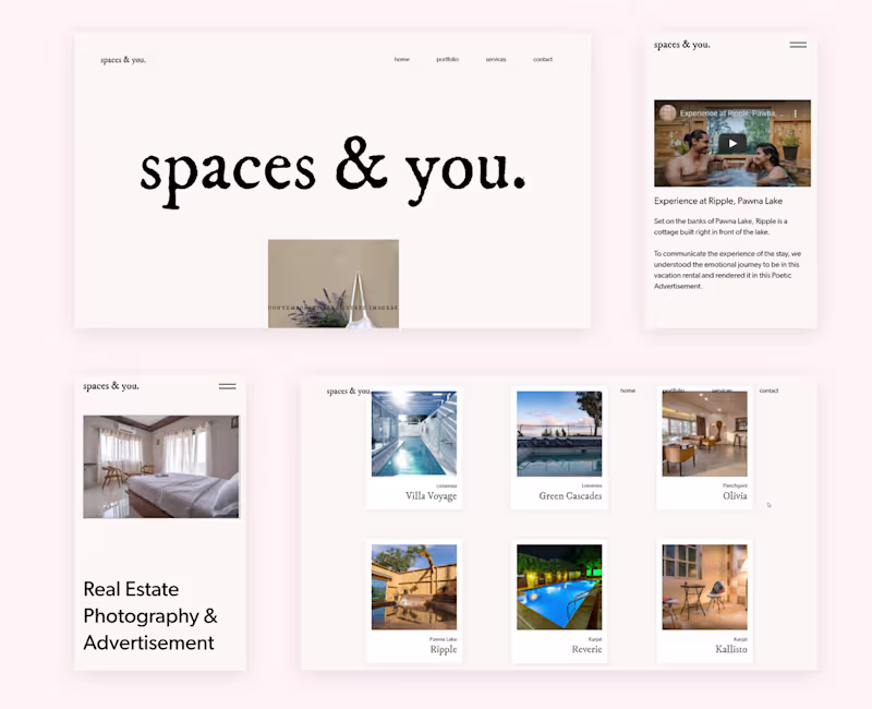 Cover image for Spaces & You — Web