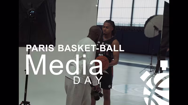 Cover image for Paris Basket-ball " Media Day 2021" - YouTube