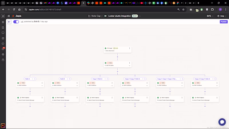 Cover image for Gmail Attachment → 6-Path Conditional