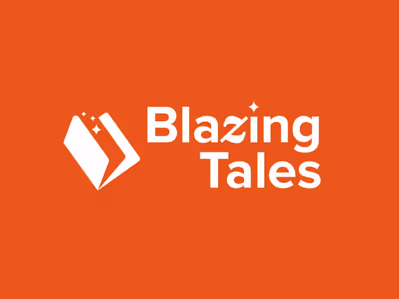 Cover image for Blazing Tales logo animation