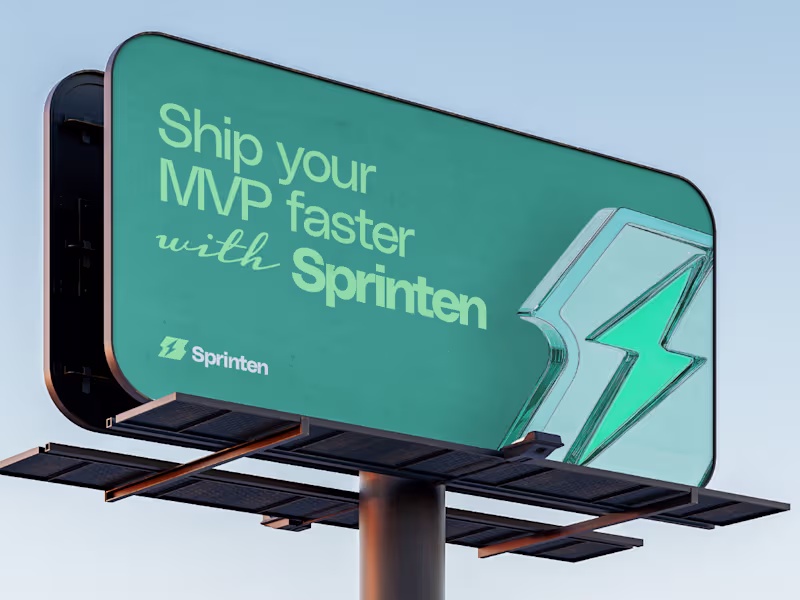 Cover image for Sprinten - Brand Identity