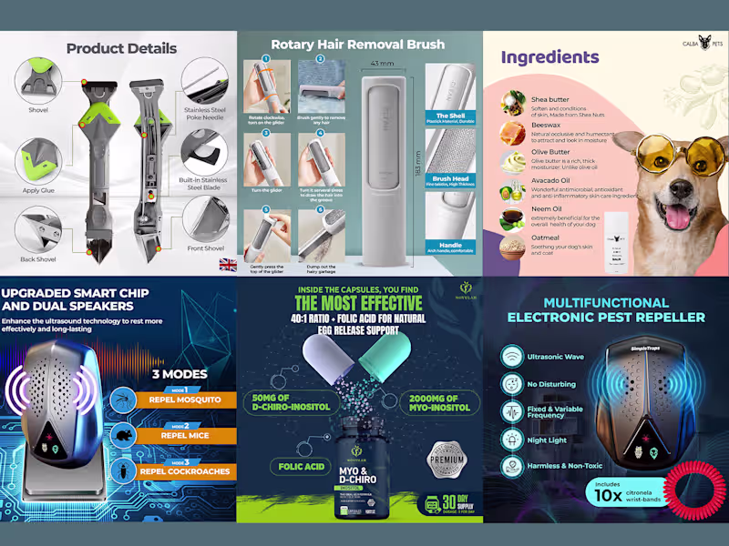 Cover image for Conversion-Optimized Amazon Product Infographic