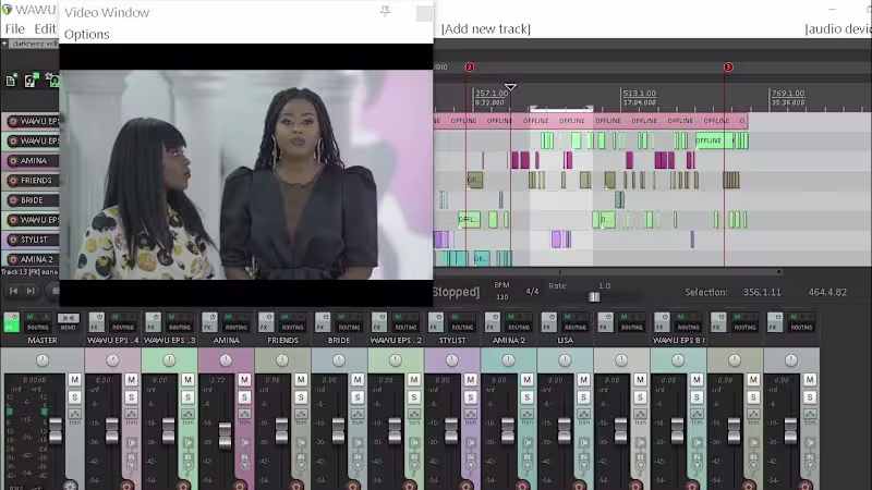 Cover image for Final Mixing  for a T.V Show 