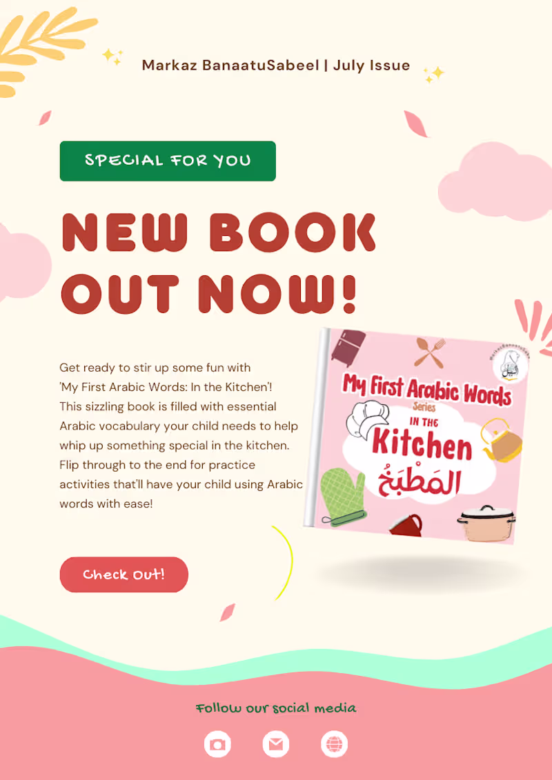 Cover image for Email Campaign for Language Course & Children's Book