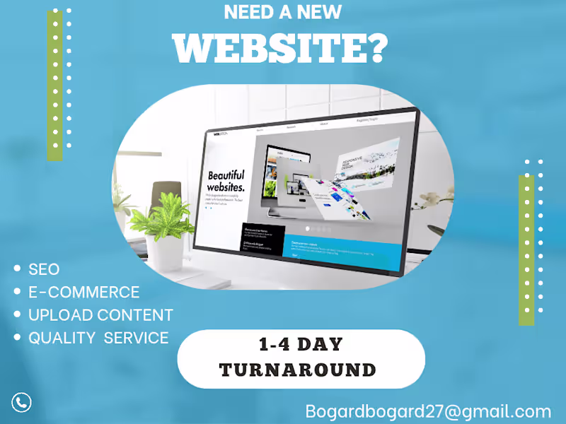 Cover image for Stunning, High-Impact Websites Designed to Elevate Your Brand