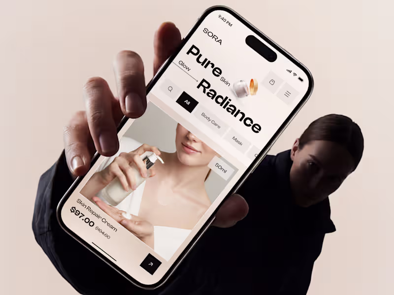 Cover image for Luxury Beauty E-Commerce Mobile App