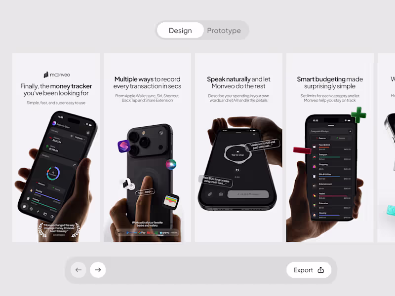 Cover image for Monveo App Store Visual Direction