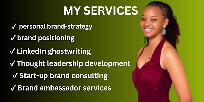 Cover image for LinkedIn Ghostwriting & Personal Brand Strategy for Founders