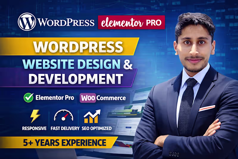 Cover image for I'll  Create Business WordPress Website Design And Development