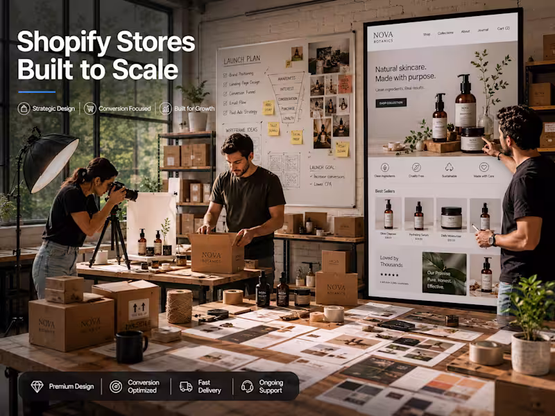 Cover image for Build a High-Converting Shopify Store for Your Brand