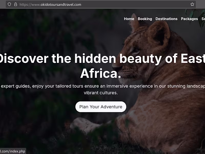 Cover image for Okido Tours and Travel Limited