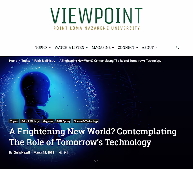 Cover image for The Viewpoint Online