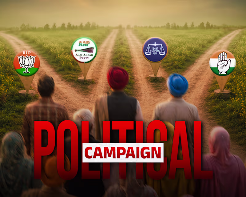 Cover image for Political Campaign — Media & Print Design
