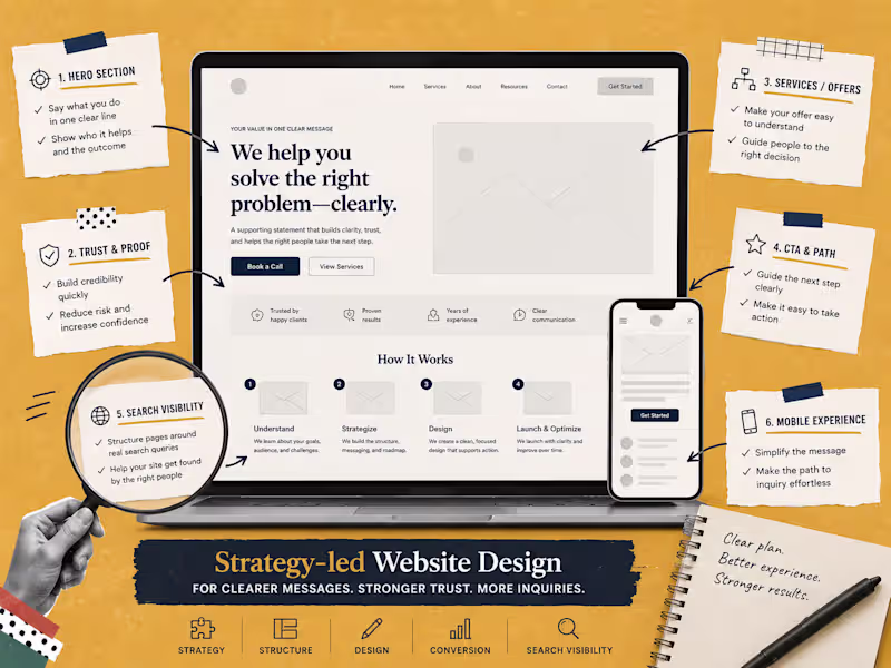 Cover image for Small-Business Website Strategy, Design & Build