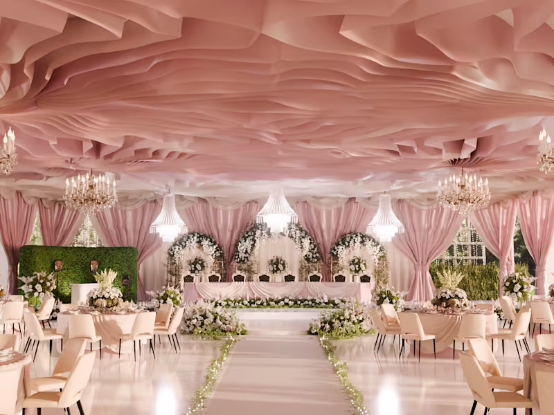Cover image for Luxury Event VIZ: Wedding 3D Visualization