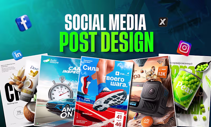 Cover image for Social Media Graphics & Canva Designs