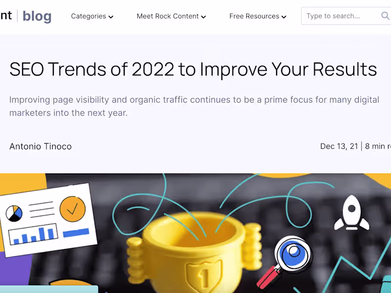Cover image for 9 SEO Trends to Boost Your Rankings in 2022
