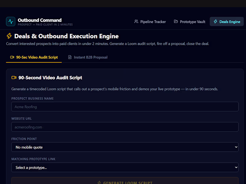 Cover image for Outbound Sales Enablement Engine Development