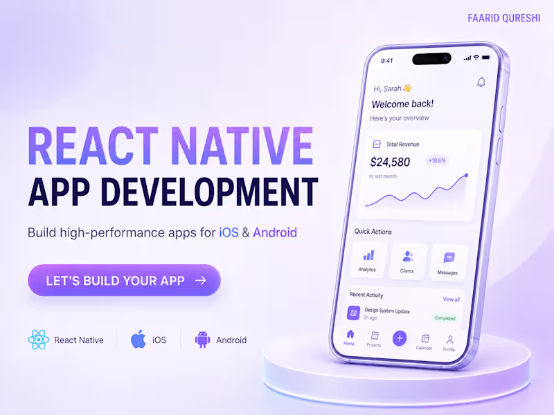 Cover image for React Native App Development